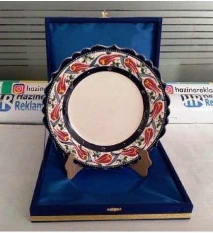 HZ-001 ÇİNİ TABAK PLAKET 